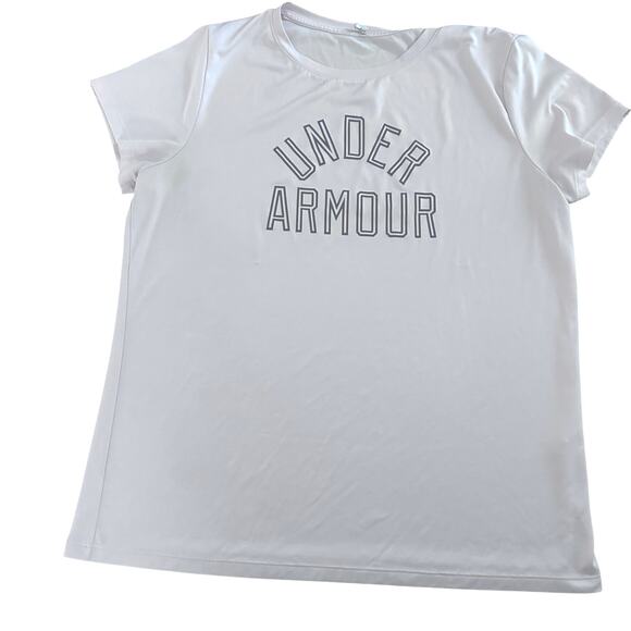 Under Armour Women's XL Light Pink Training T-Shirt - Picture 1 of 5